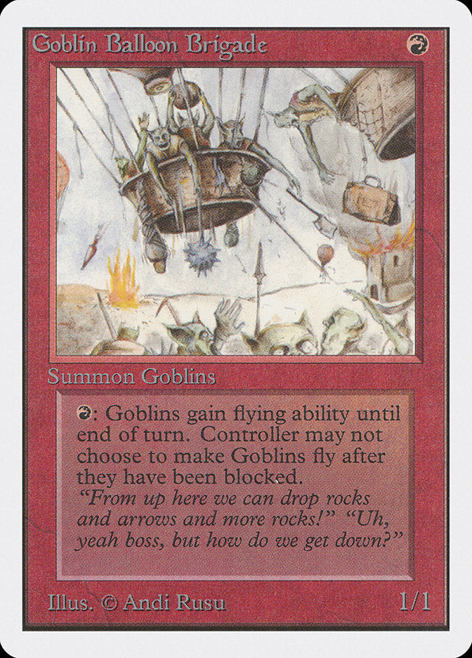 Goblin Balloon Brigade [Unlimited Edition] | Gate City Games LLC