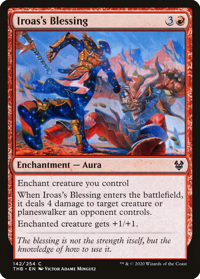 Iroas's Blessing [Theros Beyond Death] | Gate City Games LLC