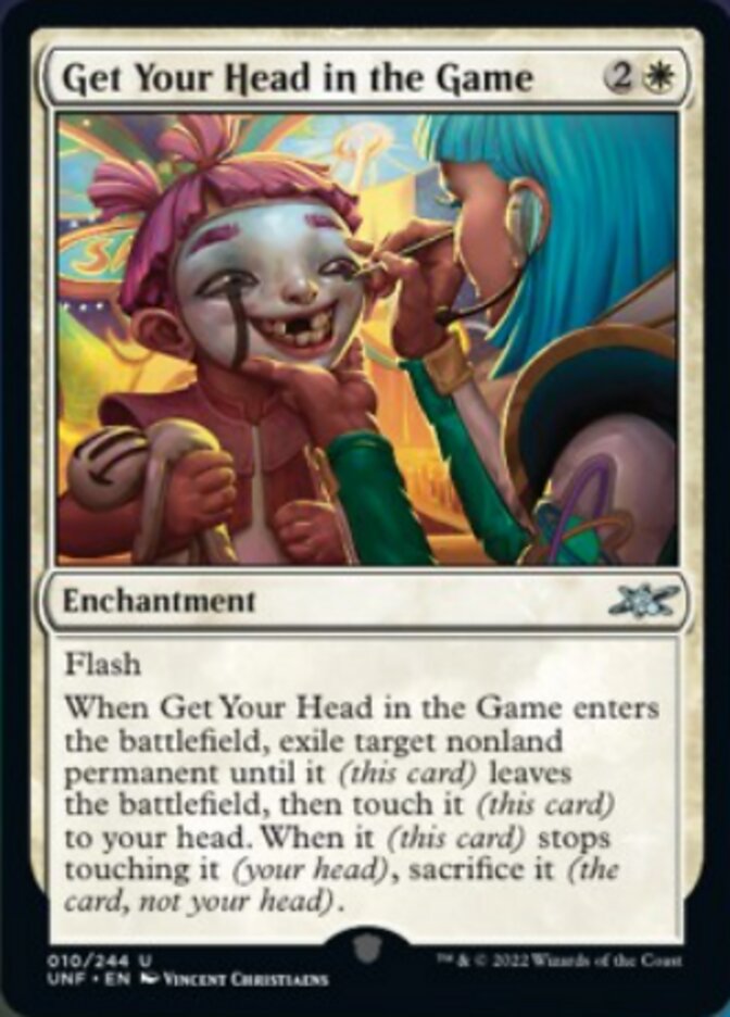 Get Your Head in the Game [Unfinity] | Gate City Games LLC