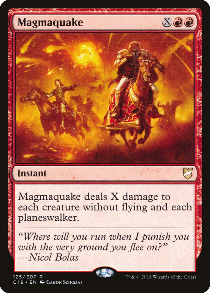 Magmaquake [Commander 2018] | Gate City Games LLC