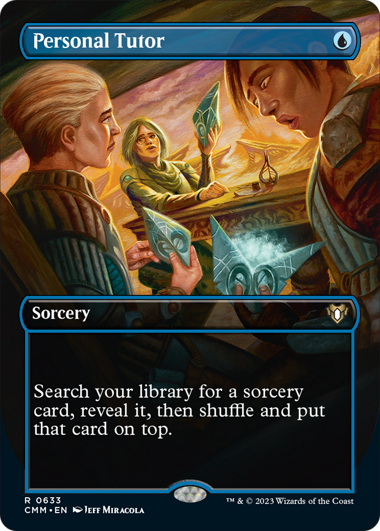 Personal Tutor (Borderless) [Commander Masters] | Gate City Games LLC