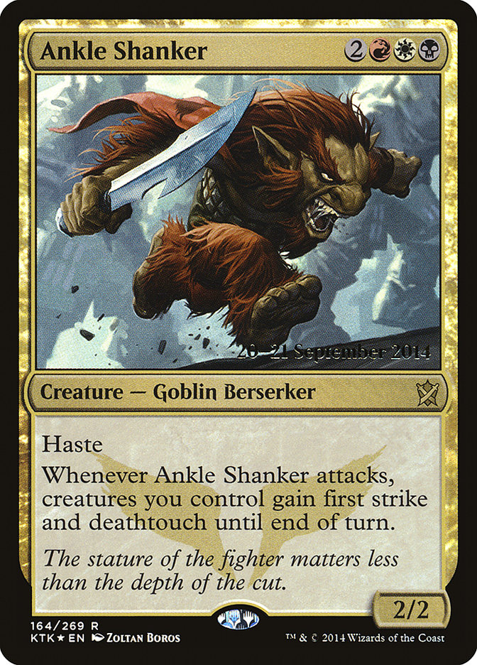 Ankle Shanker [Khans of Tarkir Prerelease Promos] | Gate City Games LLC