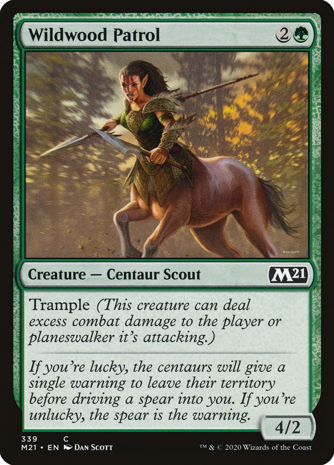 Wildwood Patrol [Core Set 2021] | Gate City Games LLC