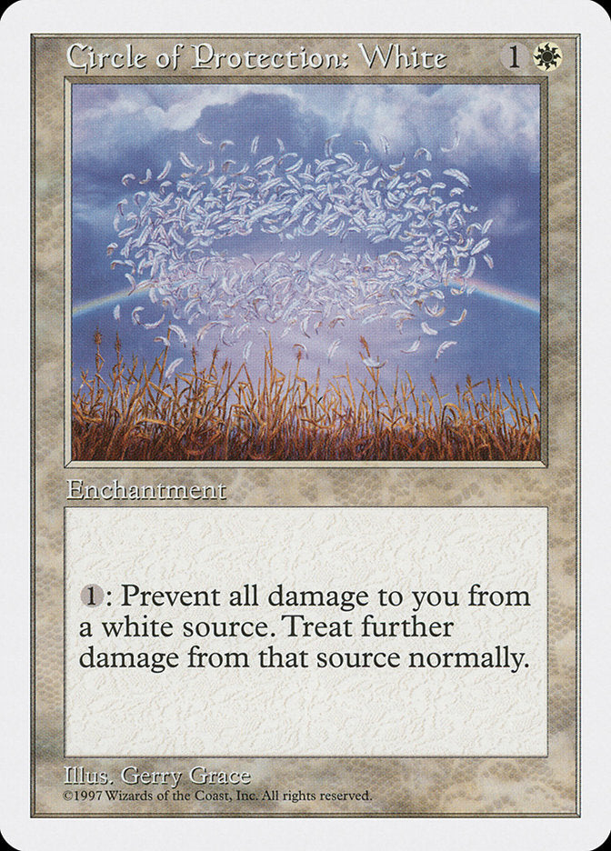 Circle of Protection: White [Fifth Edition] | Gate City Games LLC