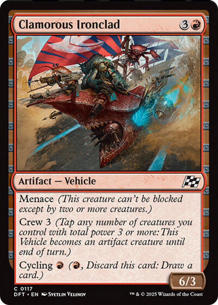 Clamorous Ironclad [Aetherdrift] | Gate City Games LLC