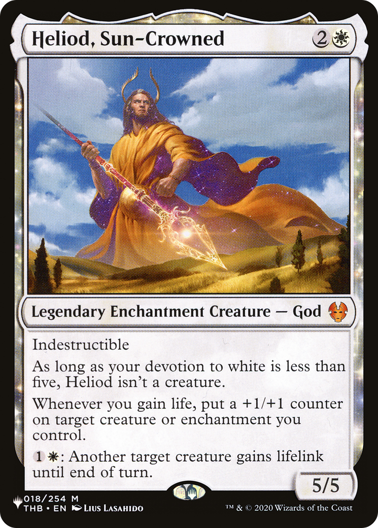 Heliod, Sun-Crowned [The List] | Gate City Games LLC