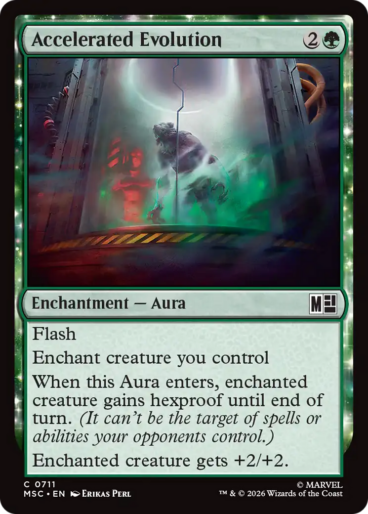 Accelerated Evolution [Marvel Super Heroes Commander] | Gate City Games LLC