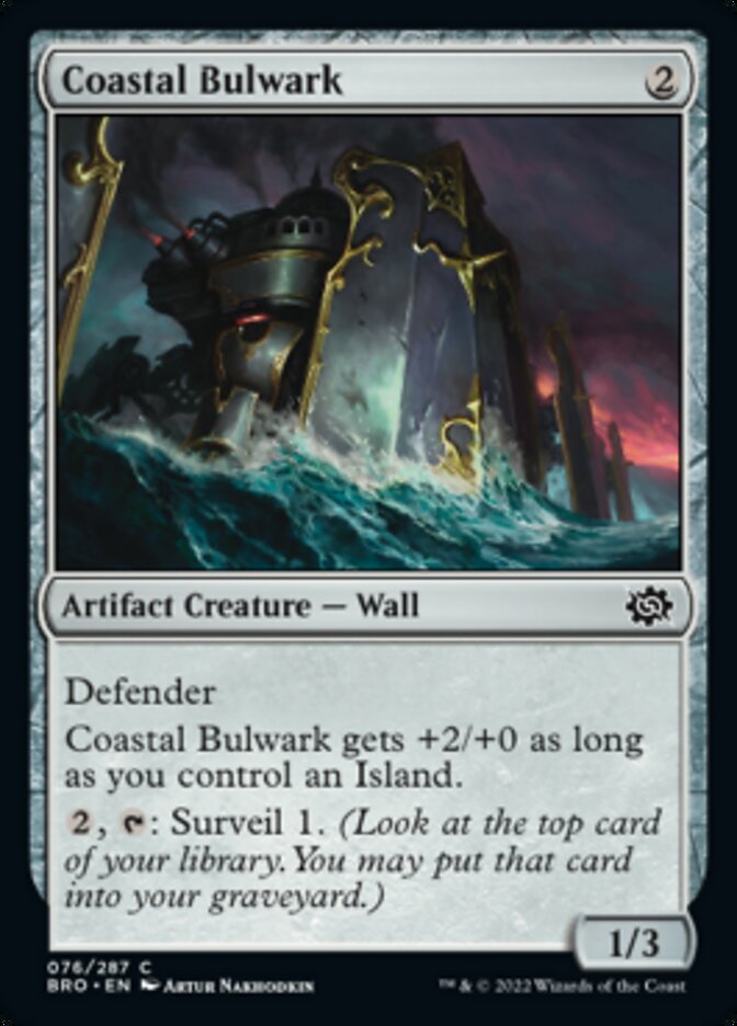 Coastal Bulwark [The Brothers' War] | Gate City Games LLC