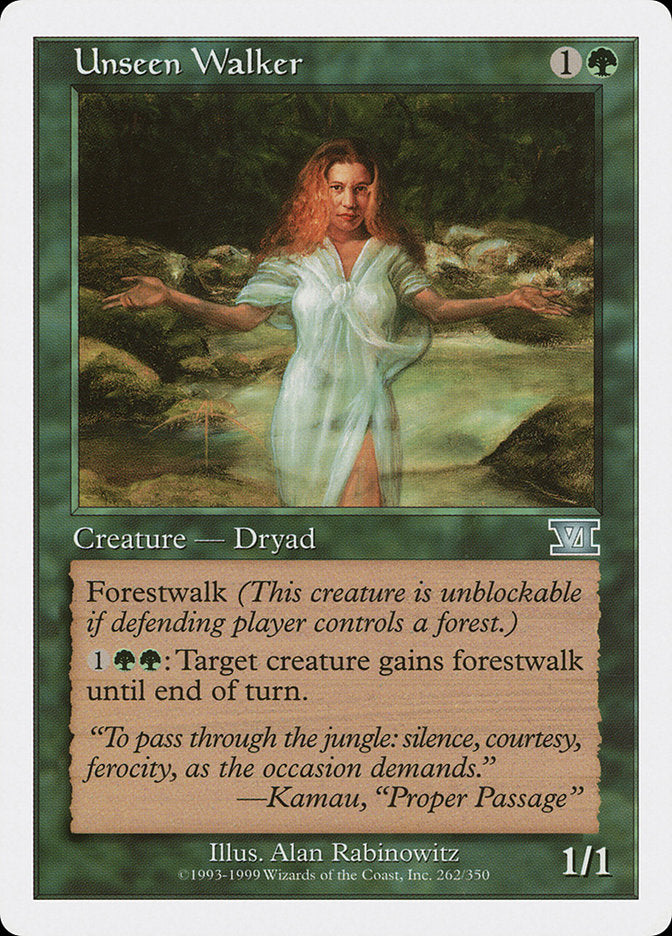 Unseen Walker [Classic Sixth Edition] | Gate City Games LLC