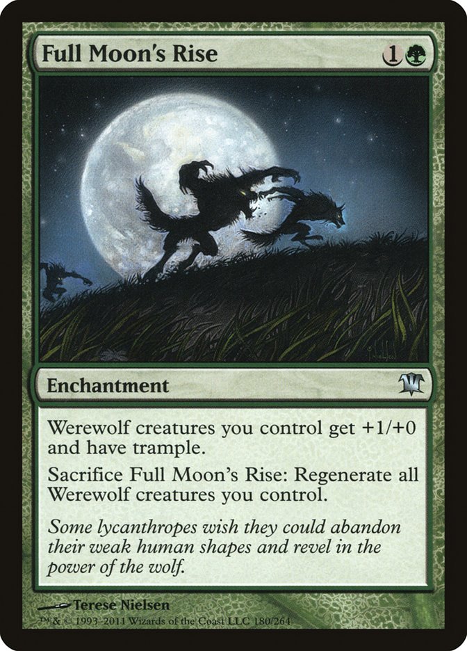Full Moon's Rise [Innistrad] | Gate City Games LLC