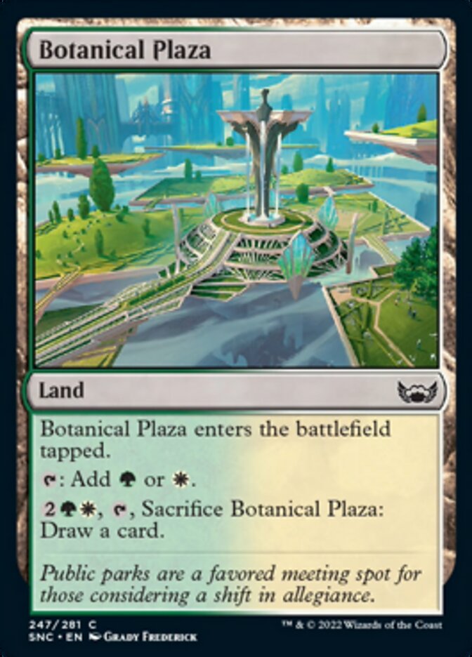 Botanical Plaza [Streets of New Capenna] | Gate City Games LLC