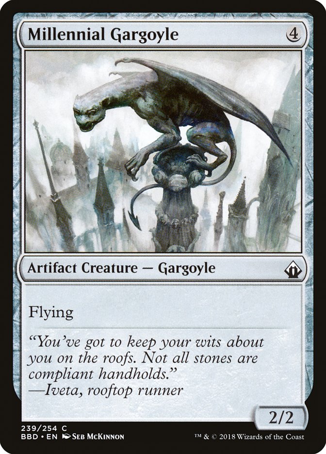 Millennial Gargoyle [Battlebond] | Gate City Games LLC
