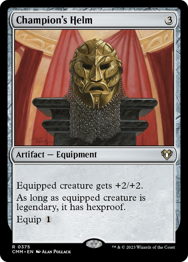 Champion's Helm [Commander Masters] | Gate City Games LLC