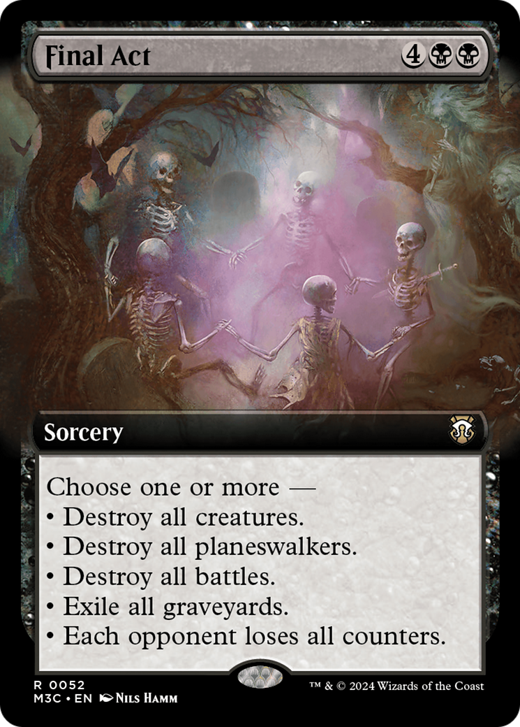 Final Act (Extended Art) [Modern Horizons 3 Commander] | Gate City Games LLC