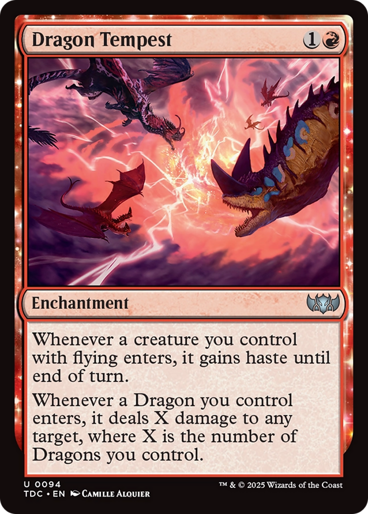Dragon Tempest [Tarkir: Dragonstorm Commander] | Gate City Games LLC