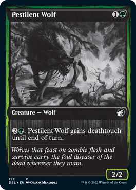 Pestilent Wolf [Innistrad: Double Feature] | Gate City Games LLC