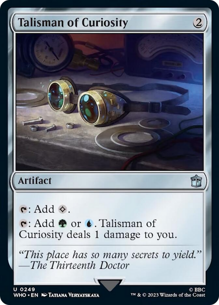 Talisman of Curiosity [Doctor Who] | Gate City Games LLC