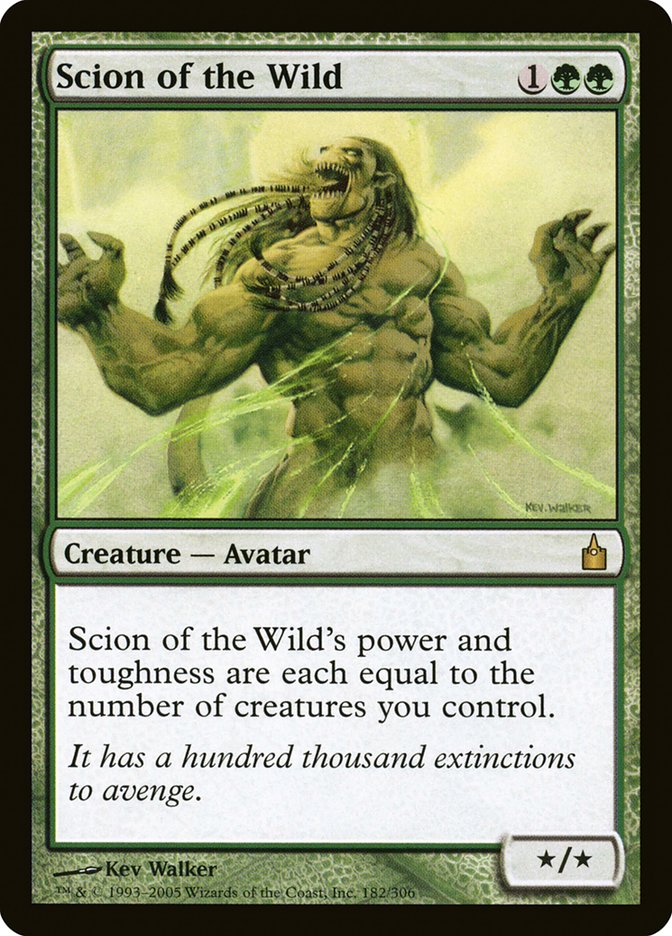 Scion of the Wild [Ravnica: City of Guilds] | Gate City Games LLC