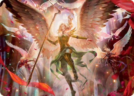 Sigarda's Summons Art Card [Innistrad: Crimson Vow Art Series] | Gate City Games LLC