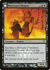 Ravenous Demon // Archdemon of Greed [Dark Ascension Prerelease Promos] | Gate City Games LLC