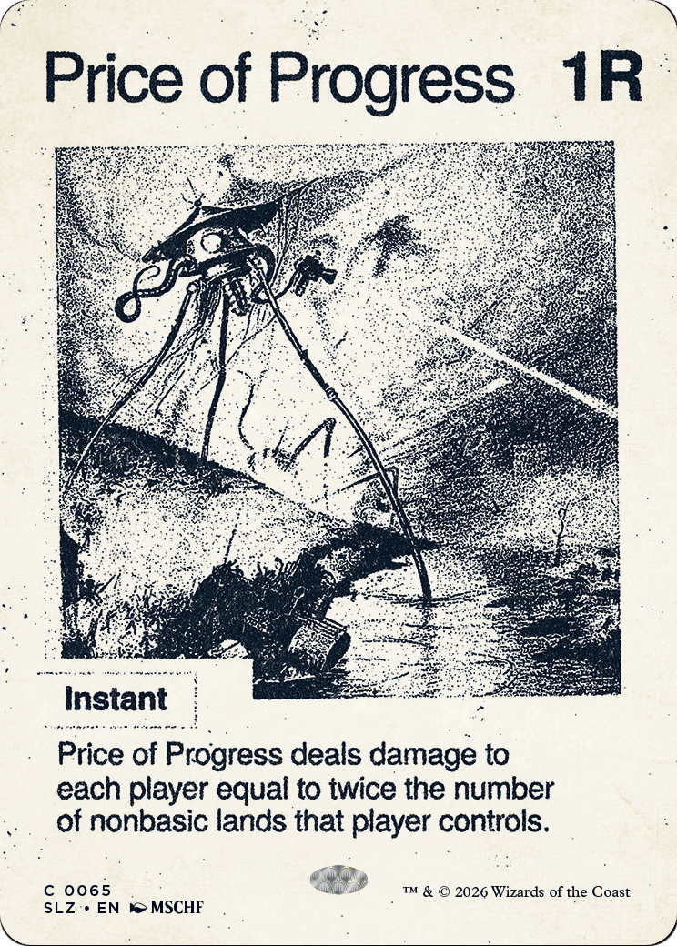 Price of Progress (0065) [Secret Lair x MSCHF: The Zeta Set] | Gate City Games LLC