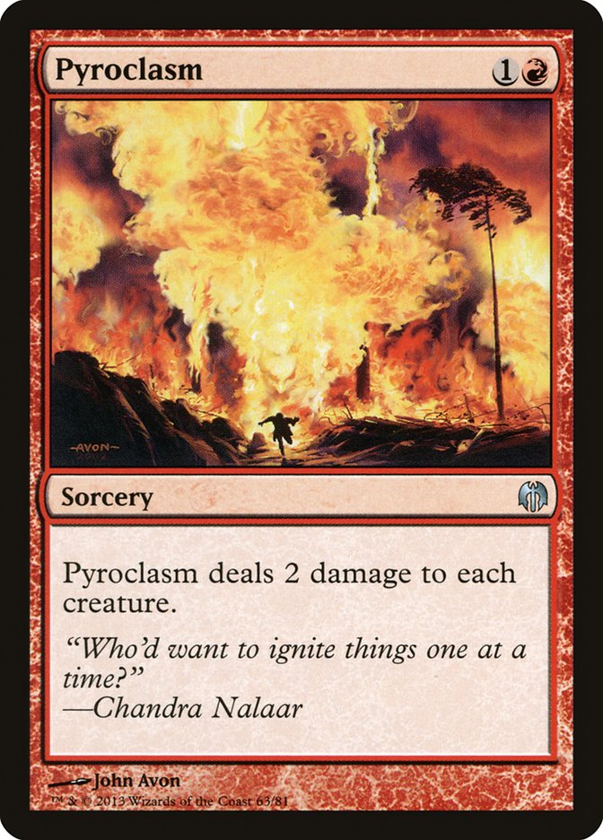Pyroclasm [Duel Decks: Heroes vs. Monsters] | Gate City Games LLC
