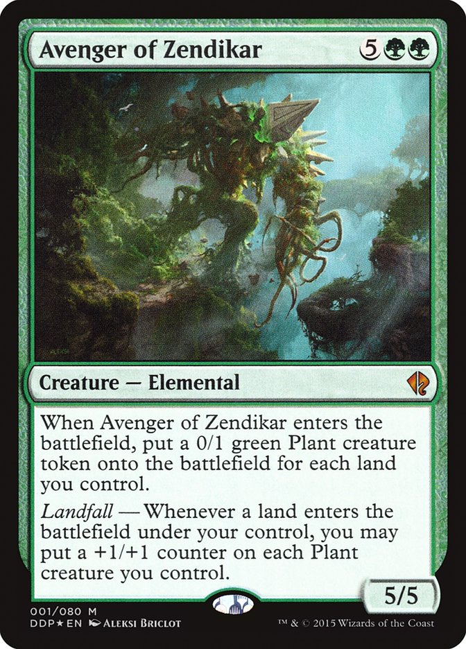 Avenger of Zendikar [Duel Decks: Zendikar vs. Eldrazi] | Gate City Games LLC