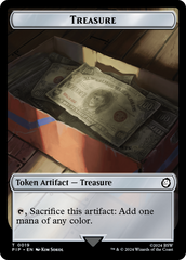 Treasure (0019) // Copy Double-Sided Token [Fallout Tokens] | Gate City Games LLC