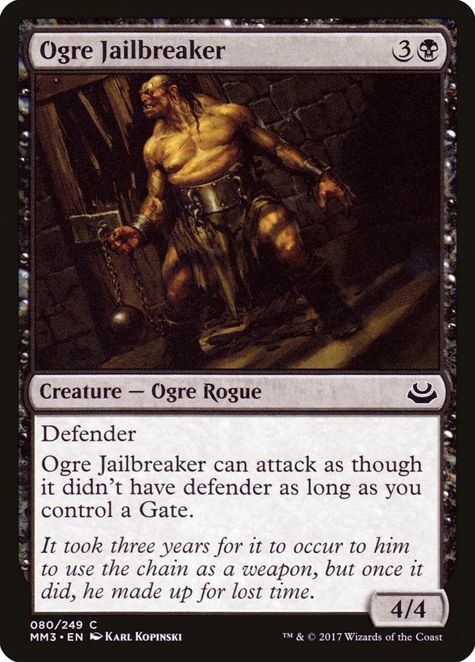 Ogre Jailbreaker [Modern Masters 2017] | Gate City Games LLC
