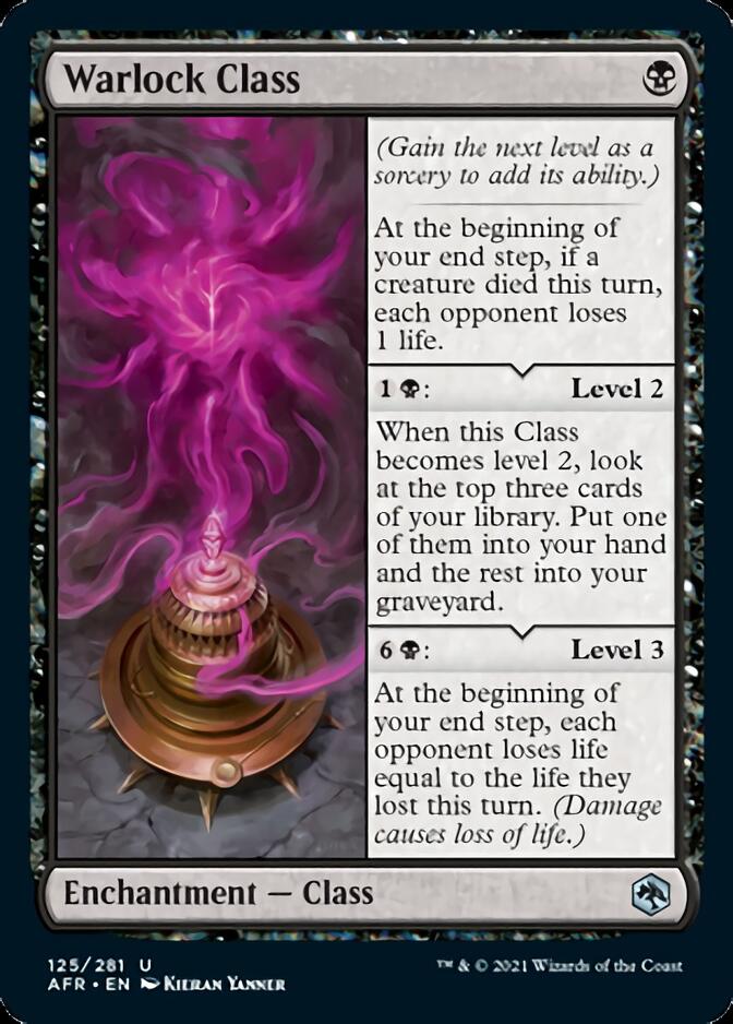 Warlock Class [Dungeons & Dragons: Adventures in the Forgotten Realms] | Gate City Games LLC