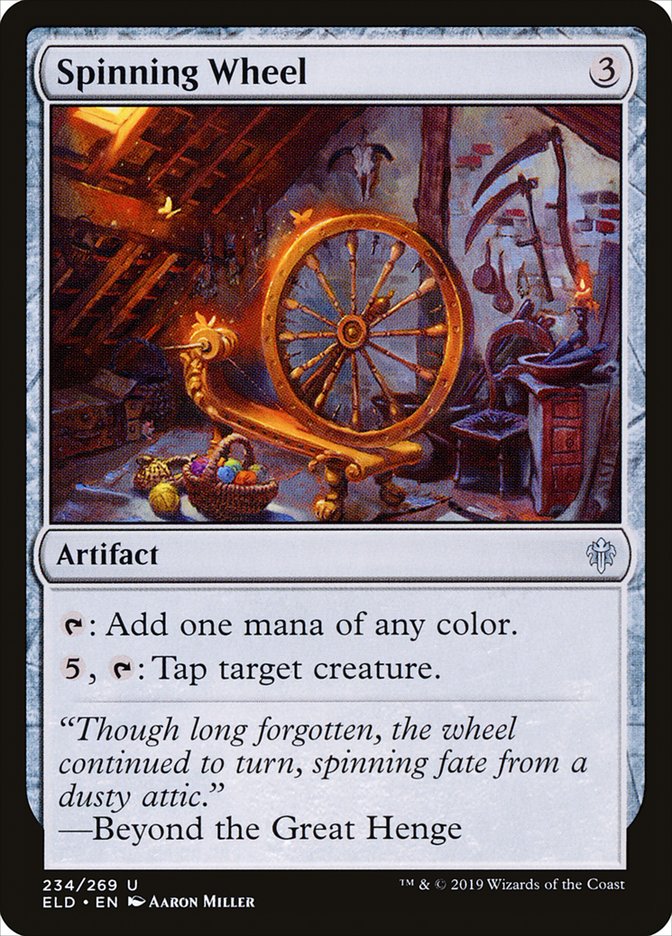 Spinning Wheel [Throne of Eldraine] | Gate City Games LLC