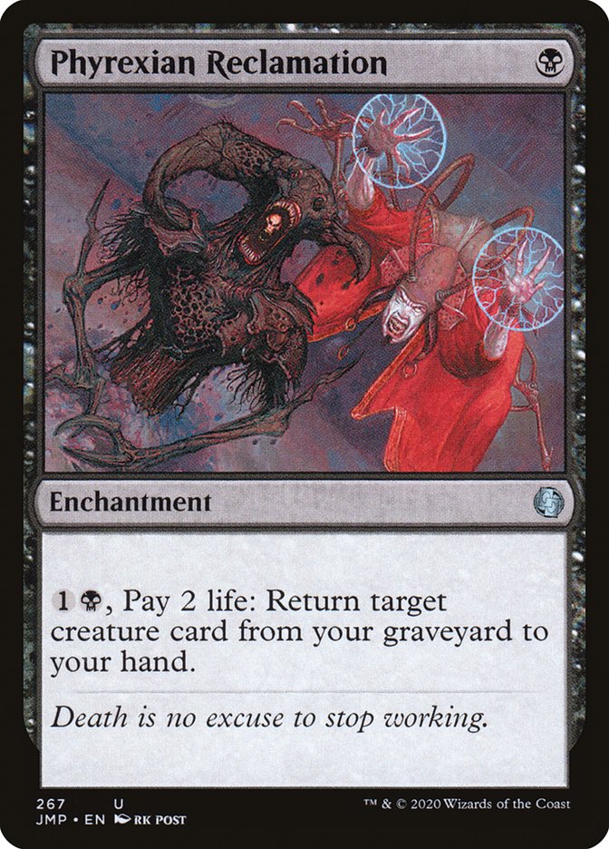 Phyrexian Reclamation [Jumpstart] | Gate City Games LLC