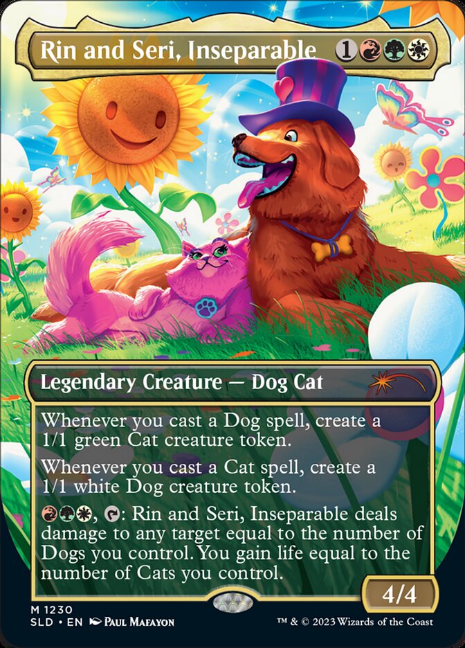 Rin and Seri, Inseparable (Borderless) [Secret Lair Drop Series] | Gate City Games LLC