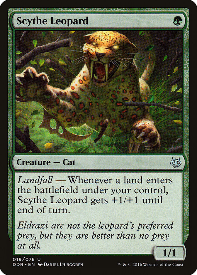 Scythe Leopard [Duel Decks: Nissa vs. Ob Nixilis] | Gate City Games LLC