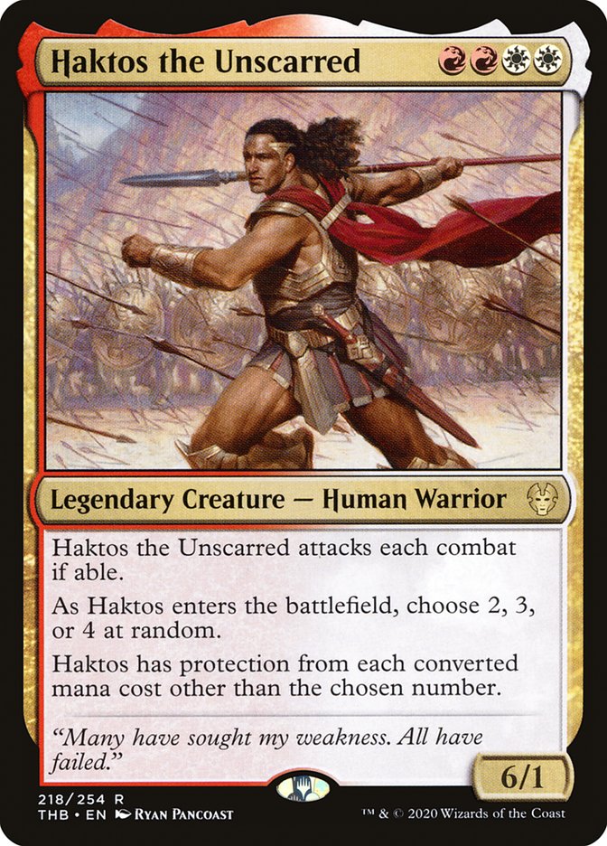 Haktos the Unscarred [Theros Beyond Death] | Gate City Games LLC