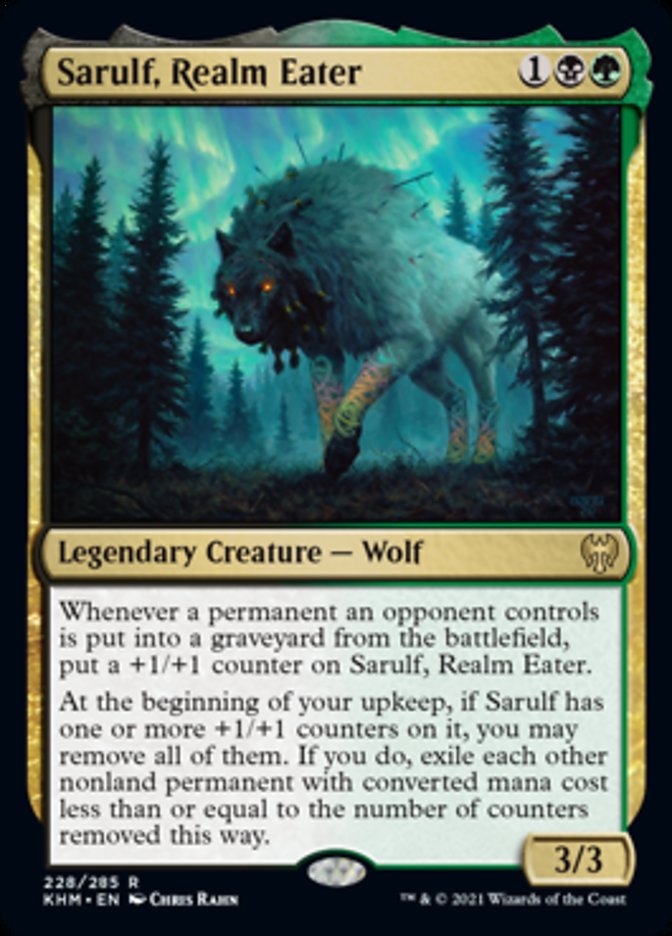 Sarulf, Realm Eater [Kaldheim] | Gate City Games LLC