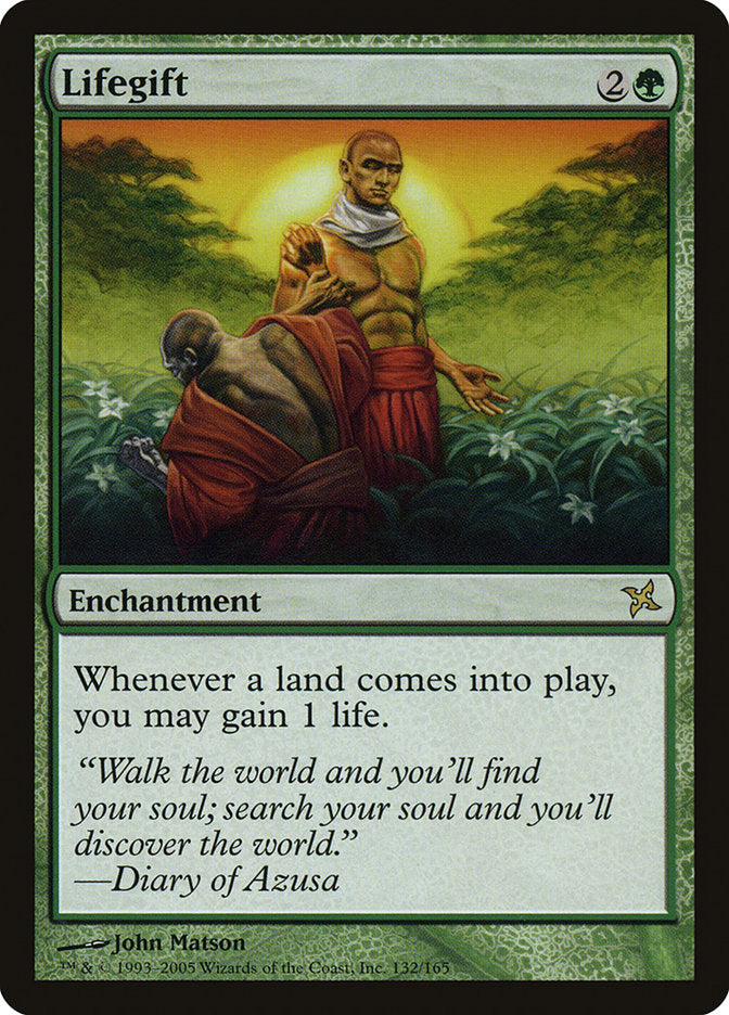Lifegift [Betrayers of Kamigawa] | Gate City Games LLC