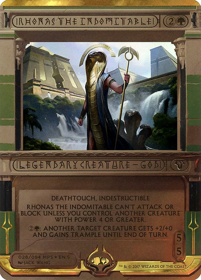 Rhonas the Indomitable (Invocation) [Amonkhet Invocations] | Gate City Games LLC