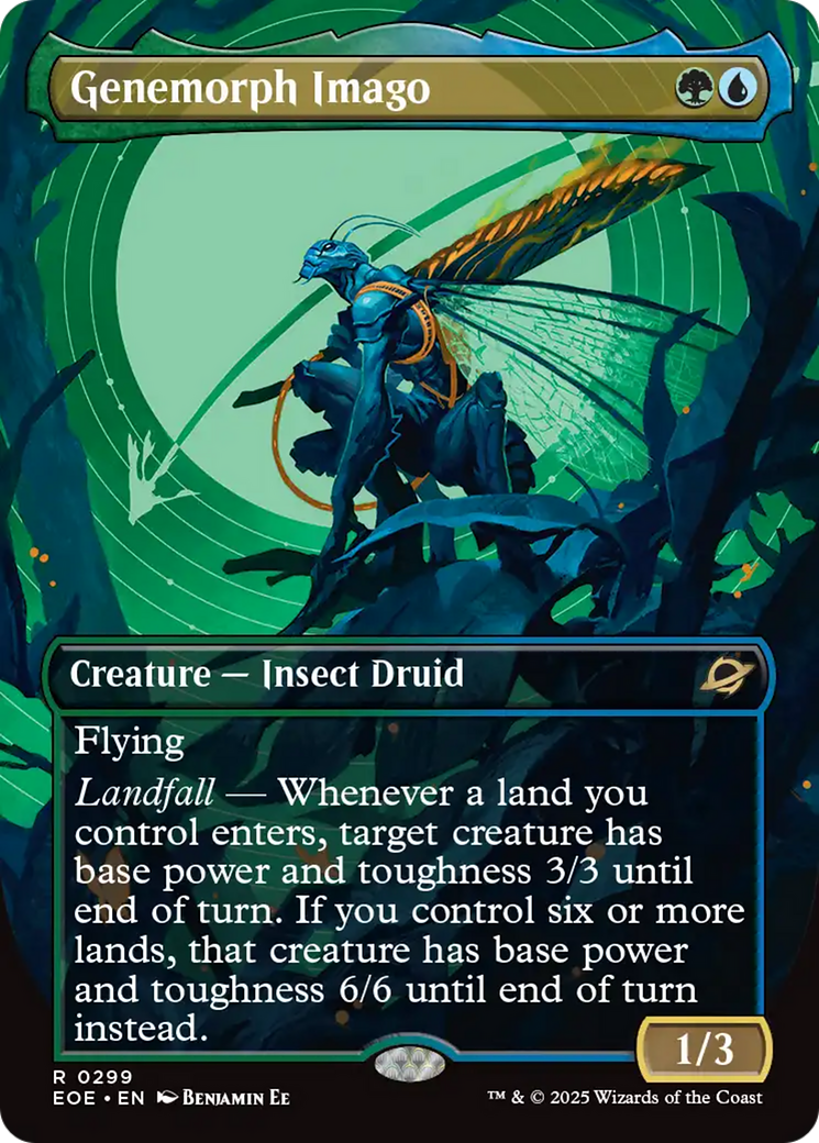 Genemorph Imago (Borderless) [Edge of Eternities] | Gate City Games LLC