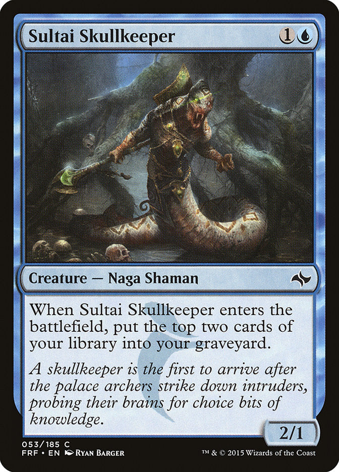 Sultai Skullkeeper [Fate Reforged] | Gate City Games LLC