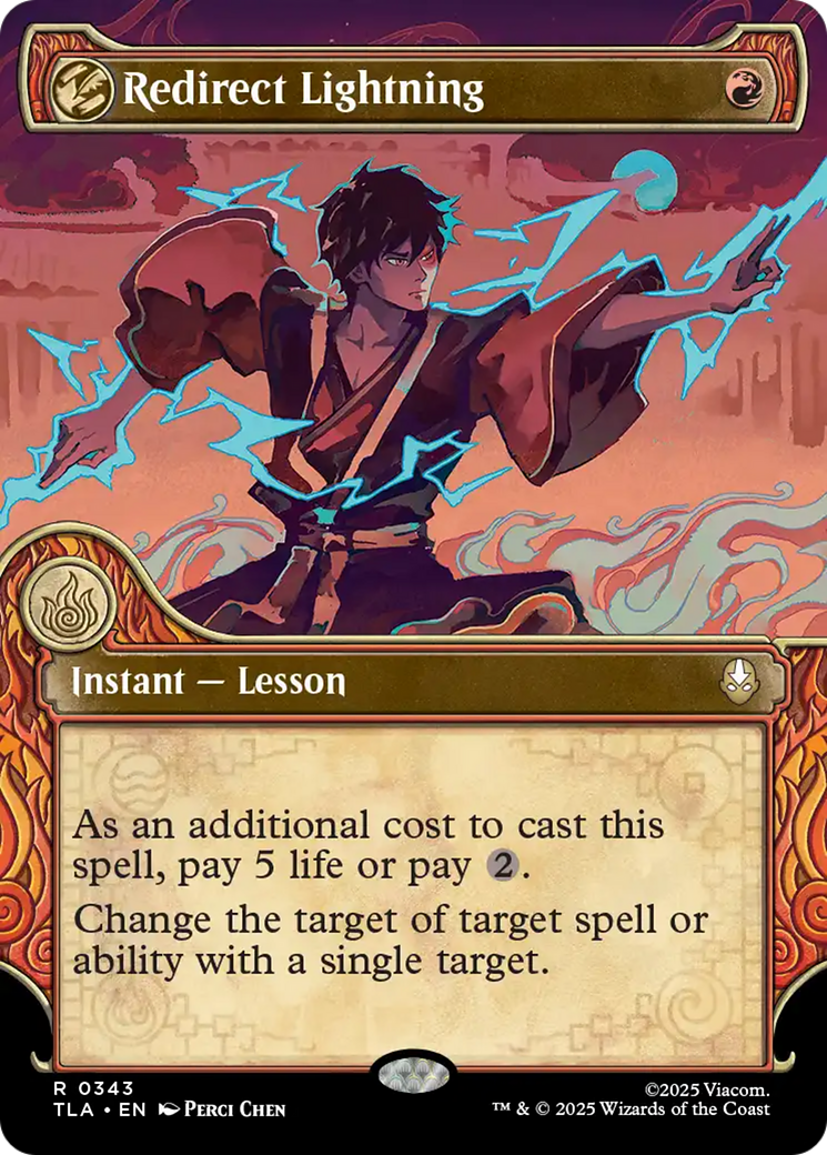 Redirect Lightning (Showcase) [Avatar: The Last Airbender] | Gate City Games LLC