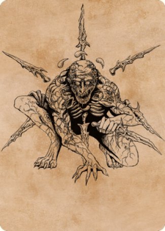 Bhaal, Lord of Murder Art Card [Commander Legends: Battle for Baldur's Gate Art Series] | Gate City Games LLC