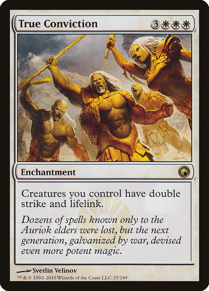 True Conviction [Scars of Mirrodin] | Gate City Games LLC