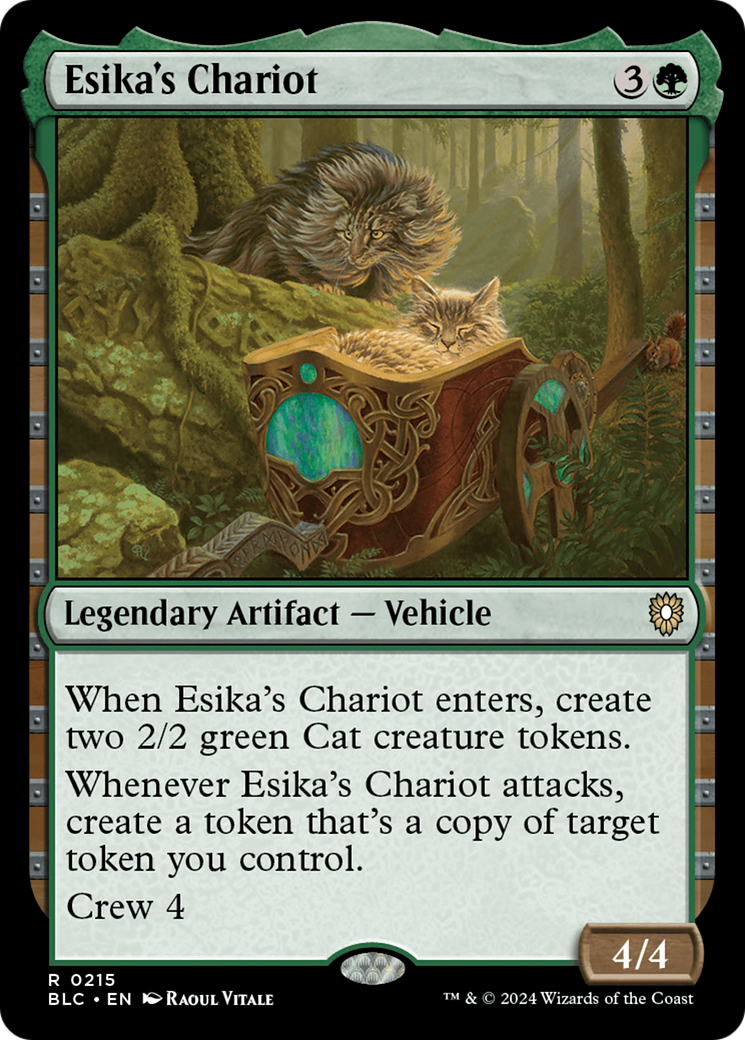 Esika's Chariot [Bloomburrow Commander] | Gate City Games LLC