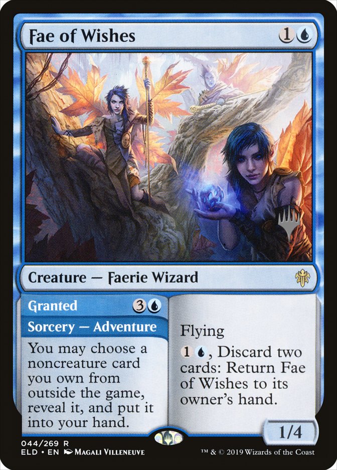 Fae of Wishes // Granted (Promo Pack) [Throne of Eldraine Promos] | Gate City Games LLC