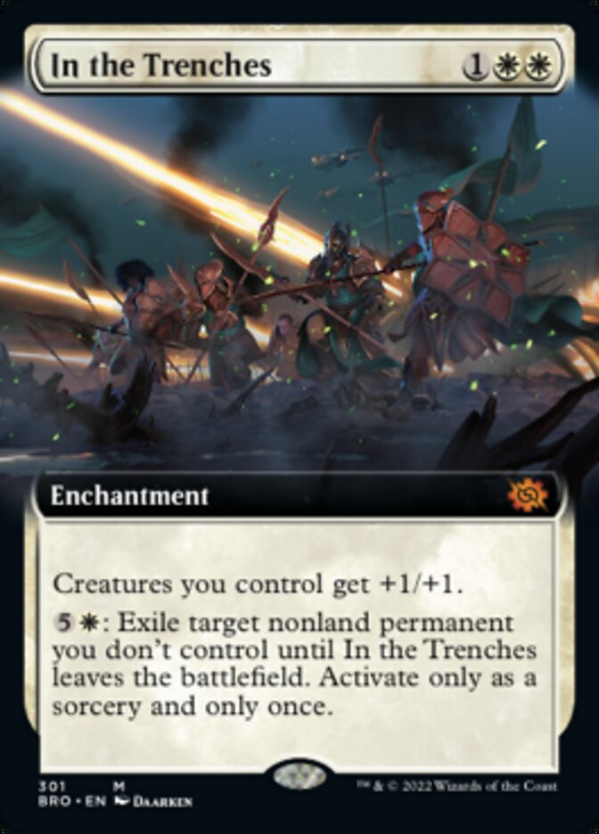 In the Trenches (Extended Art) [The Brothers' War] | Gate City Games LLC