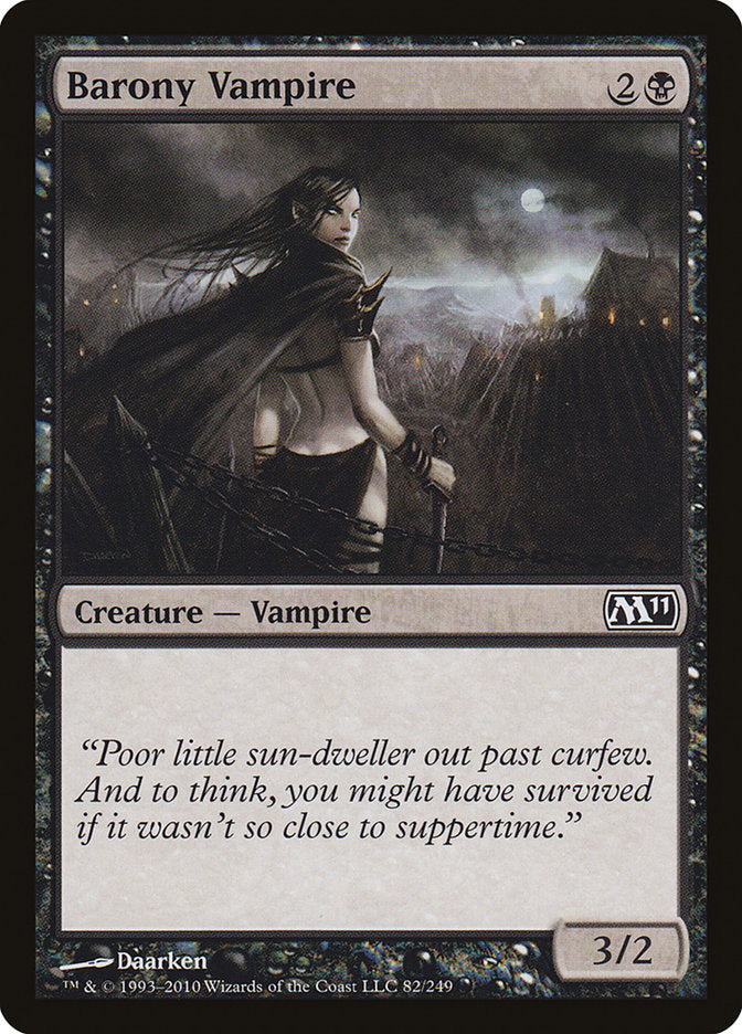 Barony Vampire [Magic 2011] | Gate City Games LLC