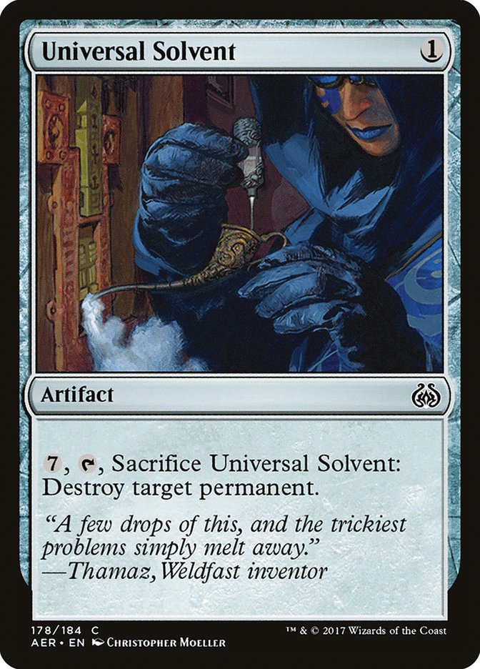 Universal Solvent [Aether Revolt] | Gate City Games LLC
