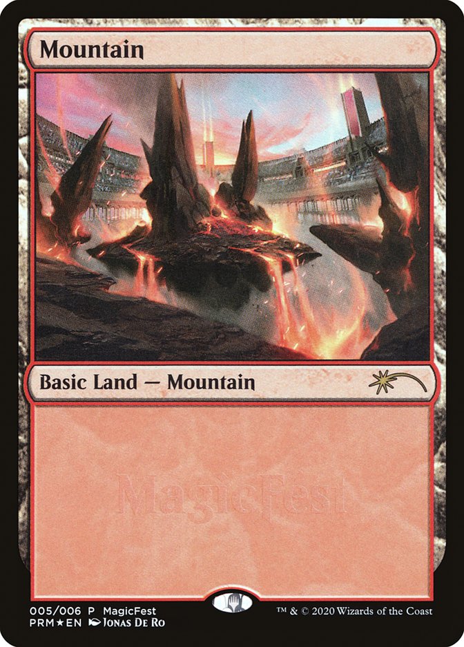 Mountain (5) [MagicFest 2020] | Gate City Games LLC