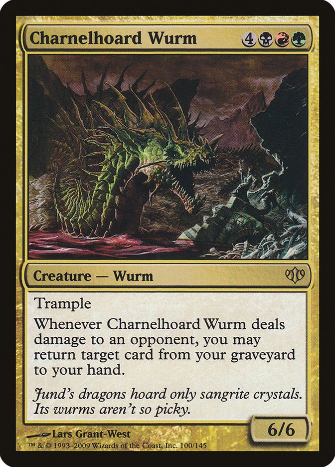 Charnelhoard Wurm [Conflux] | Gate City Games LLC